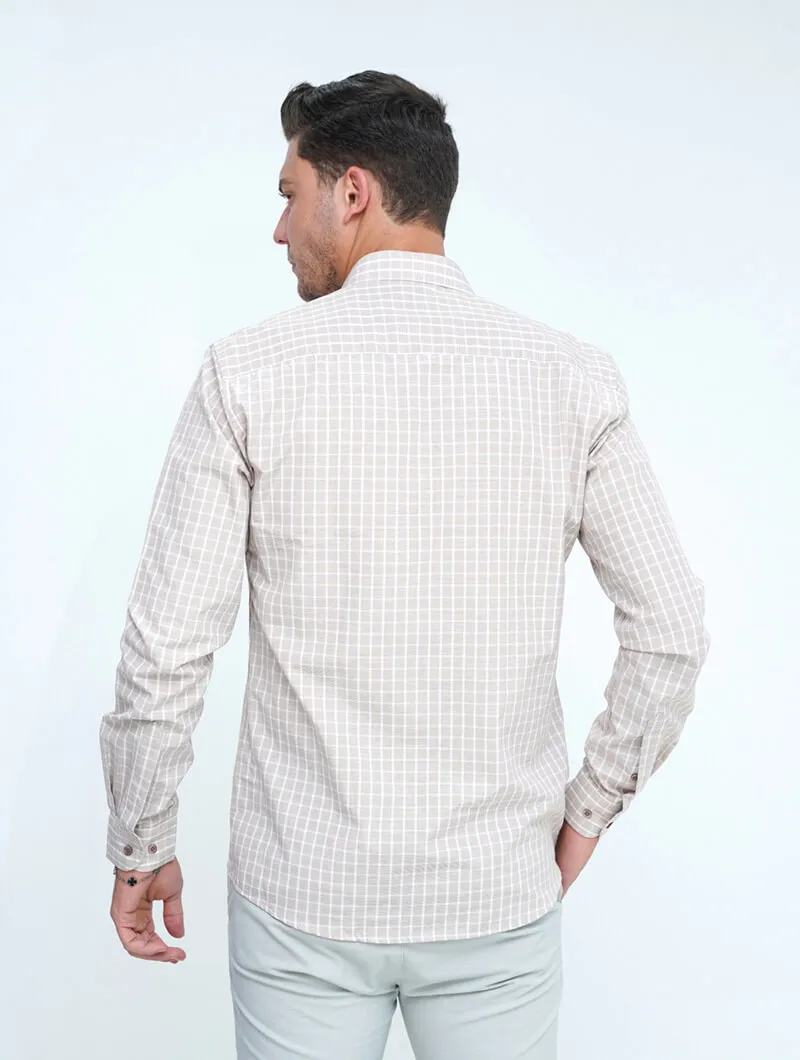 Chemise  à carreaux